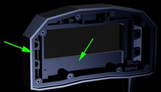Vibrationsschutz Laptimer Starlane Stealth-5